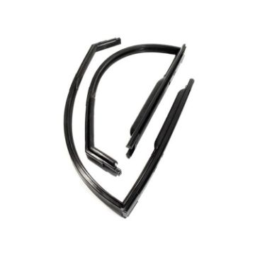 Show details for Metro Front Vent Window Seals For Lincoln Continental 1941-1942 7621449-L/R; WR 5920 Picture of Metro Front Vent Window Seals For Lincoln Continental 1941-1942 7621449-L/R; WR 5920