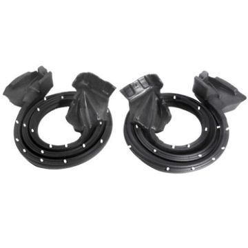 Show details for Metro Rear Door Seals with Molded Ends & Clips For Cadillac Seville 1980-1985; LM 18-S Picture of Metro Rear Door Seals with Molded Ends & Clips For Cadillac Seville 1980-1985; LM 18-S
