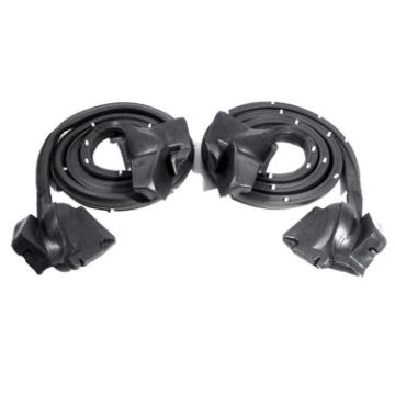 Show details for Metro Front Door Seals with Molded Ends & Clips For Cadillac Seville 1980-1985 LM 18-R Picture of Metro Front Door Seals with Molded Ends & Clips For Cadillac Seville 1980-1985 LM 18-R