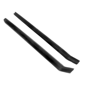 Show details for Metro 15-7/8" long Rear Roll-Up Window Seals For Ford Mustang 1965-1968; VS 3-C Picture of Metro 15-7/8" long Rear Roll-Up Window Seals For Ford Mustang 1965-1968; VS 3-C