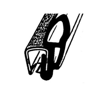 Show details for Metro Door and Trunk Trim Seal 12' length; TS 9-12 Picture of Metro Door and Trunk Trim Seal 12' length; TS 9-12