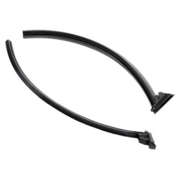 Show details for Metro Rear Roll-Up Side Quarter Window Seals For Chrysler Imperial 1951-1954; VS 3-B Picture of Metro Rear Roll-Up Side Quarter Window Seals For Chrysler Imperial 1951-1954; VS 3-B