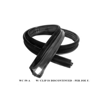 Show details for Metro Complete Glass Run Window Channel With Metal Insert; WC 59-A Picture of Metro Complete Glass Run Window Channel With Metal Insert; WC 59-A