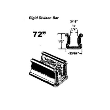 Show details for Metro Rigid division-bar channel For Buick Century 1954-1958, Skylark 1954,; WC 1-72 Picture of Metro Rigid division-bar channel For Buick Century 1954-1958, Skylark 1954,; WC 1-72