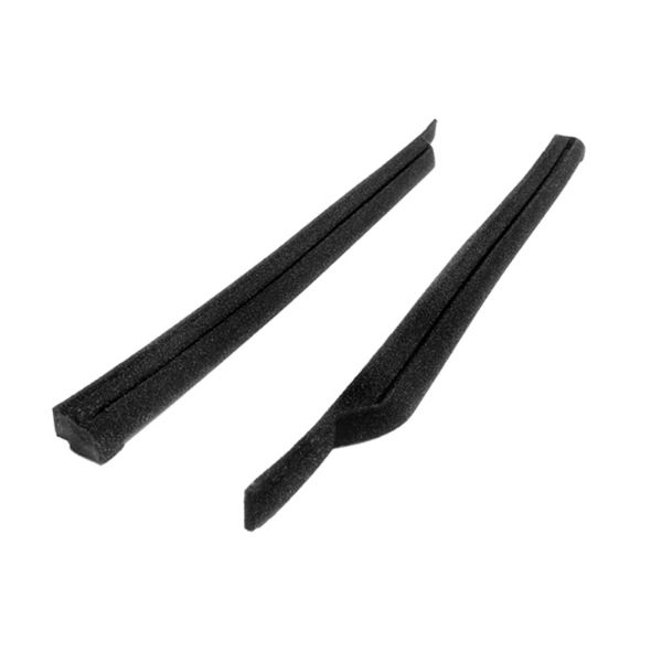 Picture of Metro Flocked Rear Roll-Up Quarter Window Seals For Dodge Challenger 1970; VS 7-K
