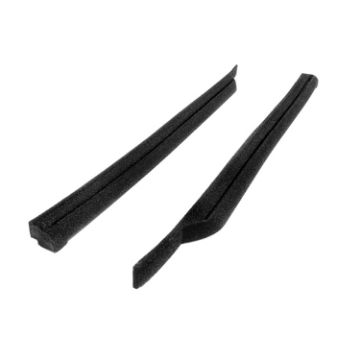 Show details for Metro Flocked Rear Roll-Up Quarter Window Seals For Dodge Challenger 1970; VS 7-K Picture of Metro Flocked Rear Roll-Up Quarter Window Seals For Dodge Challenger 1970; VS 7-K