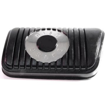Show details for Metro Brake Pedal Pad For Ford Mustang 1965-1973 3-7/16" Wide; CB 111-B Picture of Metro Brake Pedal Pad For Ford Mustang 1965-1973 3-7/16" Wide; CB 111-B