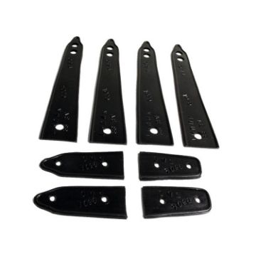 Show details for Metro Trunk Hinge and Latch Pads For Ford Model 40 1933-1934; MP 690-F Picture of Metro Trunk Hinge and Latch Pads For Ford Model 40 1933-1934; MP 690-F