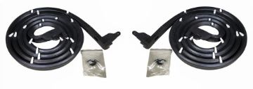 Show details for Metro Front Molded Door Seals with Clips For Buick Electra, LeSabre 1963-1964; LM 21-L Picture of Metro Front Molded Door Seals with Clips For Buick Electra, LeSabre 1963-1964; LM 21-L