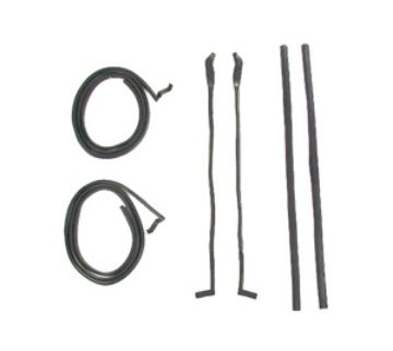 Show details for Metro Door Weatherstrip Set For Ford F1 1948-1952, F2 1948-1952, F3 1948-1952; LM 48 Picture of Metro Door Weatherstrip Set For Ford F1 1948-1952, F2 1948-1952, F3 1948-1952; LM 48