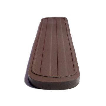 Show details for Metro 2-1/4" X 10" Brown Accelerator Pedal Pad; AP 25-B Picture of Metro 2-1/4" X 10" Brown Accelerator Pedal Pad; AP 25-B