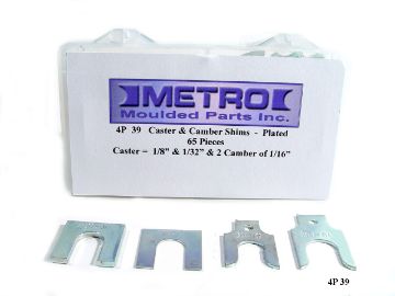 Show details for Metro Caster and Camber Shims - Plated, 65-Piece Assortment; 4P 39 Picture of Metro Caster and Camber Shims - Plated, 65-Piece Assortment; 4P 39