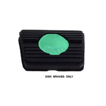 Show details for Metro Clutch or Brake Pedal Pads w/ SS Center For Chevrolet Camaro 1967-1969; CB 99-H Picture of Metro Clutch or Brake Pedal Pads w/ SS Center For Chevrolet Camaro 1967-1969; CB 99-H