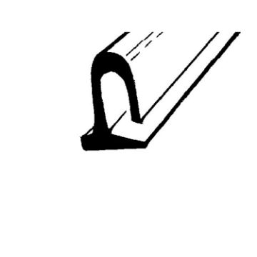 Show details for Metro Rear Roll-up Window Seals - 2 Pieces For Plymouth Fury, Savoy 1957-1959; VS 7-D Picture of Metro Rear Roll-up Window Seals - 2 Pieces For Plymouth Fury, Savoy 1957-1959; VS 7-D