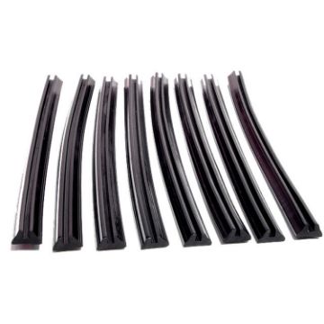 Show details for Metro Bumper to Body Seals 5" Long X 3/8" Wide, 8 Piece Set; BG 91 Picture of Metro Bumper to Body Seals 5" Long X 3/8" Wide, 8 Piece Set; BG 91