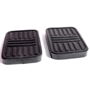 Show details for Metro Clutch & Brake Pedal Pads For Jensen Healey 1973-74 2" Wide X 2-5/8" Long; CB 93 Picture of Metro Clutch & Brake Pedal Pads For Jensen Healey 1973-74 2" Wide X 2-5/8" Long; CB 93