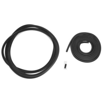 Show details for Metro Windshield Seal Set - Three Pieces For Jeep Wrangler 1987-1995; VWS 9609 Picture of Metro Windshield Seal Set - Three Pieces For Jeep Wrangler 1987-1995; VWS 9609