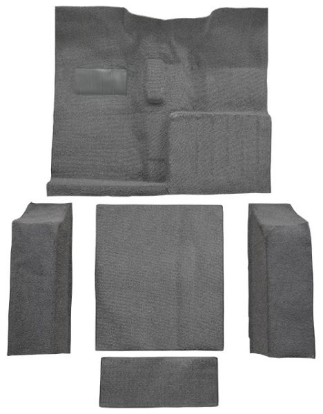Picture of 1959-1973 Jeep CJ5 Complete Loop Carpet Flooring 01 Black
