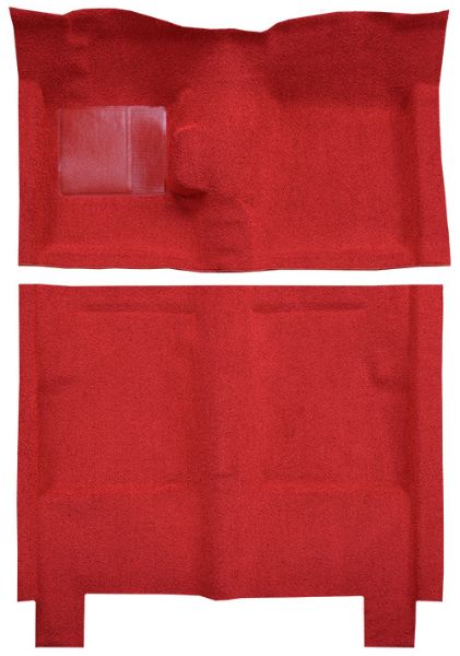 Picture of 1960-1965 Ford Falcon 4DR Wagon 4spd Molded Loop Carpet Flooring 01 Black