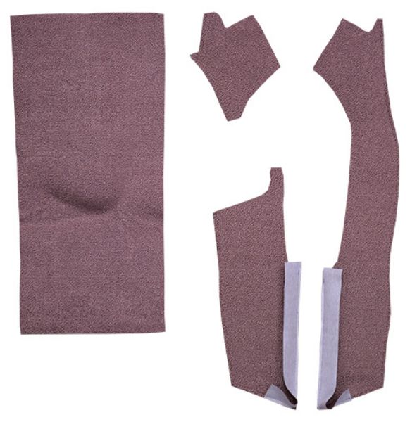 Picture of 1965 Plymouth Satellite Console Strip 2DR 4spd Fits Long Console 4pc Loop Carpet Flooring 01 Black