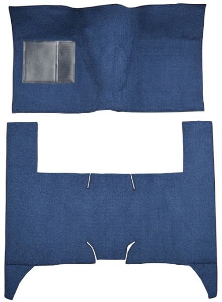 Picture of 1962-1965 Ford Fairlane 2DR/4DR Sedan Auto Loop Carpet Flooring 01 Black