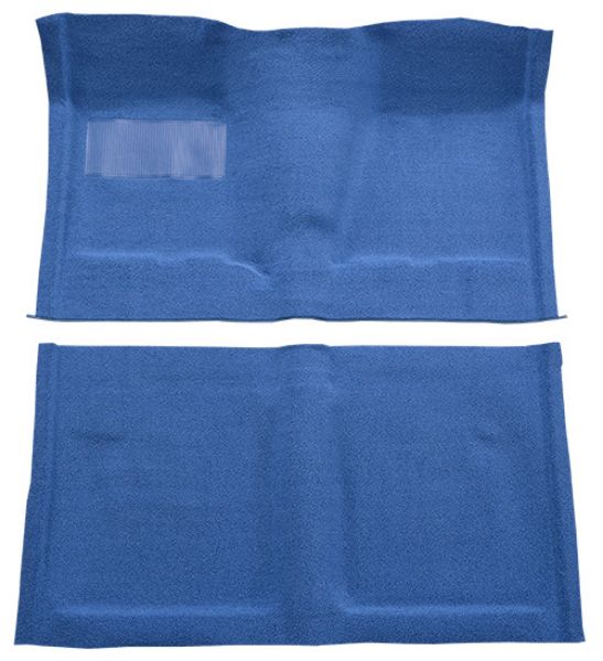 Picture of 1962-1967 Chevrolet Chevy II Nova 2DR Auto Bench Seat Loop Carpet Flooring 01 Black