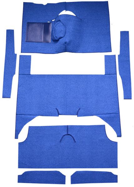 Picture of 1963-1965 Ford Falcon 4DR Wagon 4spd Bench Seat 8 Cylinder Loop Carpet Flooring 01 Black
