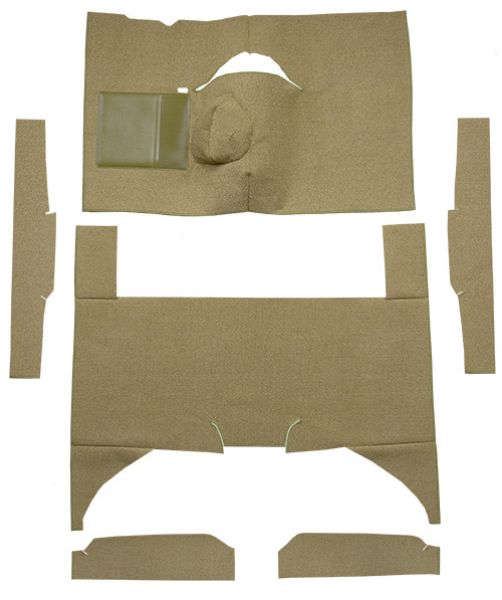 Picture of 1963-1965 Mercury Comet 4DR Sedan 4spd Bench Seat 8 Cylinder Loop Carpet Flooring 01 Black