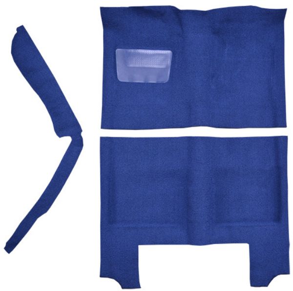 Picture of 1964-1966 Plymouth Barracuda Auto with Console Strip Pass Area Loop Carpet Flooring 01 Black