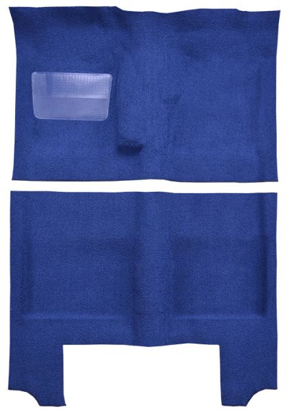 Picture of 1964-1966 Plymouth Barracuda 4spd without Console Strip Pass Area Loop Carpet Flooring 01 Black