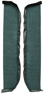 Show details for 1970-1972 Buick GS Door Panel 2DR 8 Inch Inserts 2pc Loop Carpet Flooring 01 Black Picture of 1970-1972 Buick GS Door Panel 2DR 8 Inch Inserts 2pc Loop Carpet Flooring 01 Black