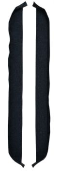 Show details for 1970-1972 Buick GS Door Panel 2DR 3 Inch Inserts 2pc Loop Carpet Flooring 01 Black Picture of 1970-1972 Buick GS Door Panel 2DR 3 Inch Inserts 2pc Loop Carpet Flooring 01 Black