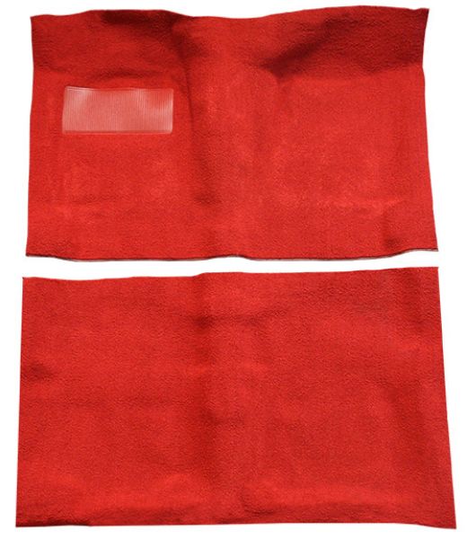 Picture of 1964-1967 Chevrolet El Camino 4spd Bench Seat Loop Carpet Flooring 01 Black