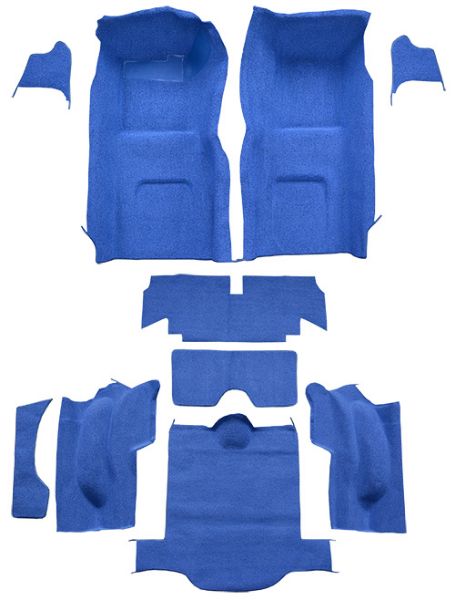 Picture of 1965 Chevrolet Corvette Coupe Complete No Pad Loop Carpet Flooring 01 Black