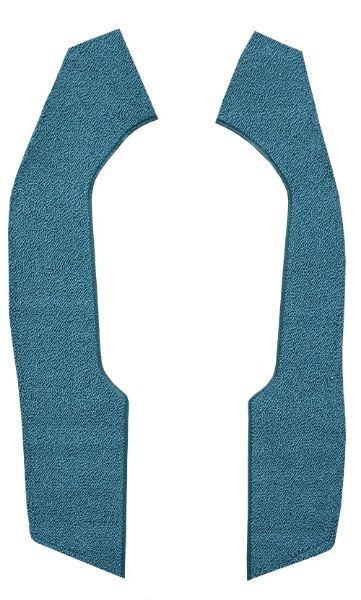 Picture of 1965 Plymouth Satellite Console Strip 2DR Auto with Board 2pc Loop Carpet Flooring 01 Black