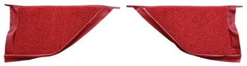 Show details for 1967-1968 Mercury Cougar Coupe Inserts Kick Panel Loop Carpet Flooring 01 Black Picture of 1967-1968 Mercury Cougar Coupe Inserts Kick Panel Loop Carpet Flooring 01 Black