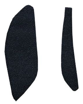 Show details for 1966 Dodge Charger Auto Console Strip 2pc Loop Carpet Flooring 01 Black Picture of 1966 Dodge Charger Auto Console Strip 2pc Loop Carpet Flooring 01 Black