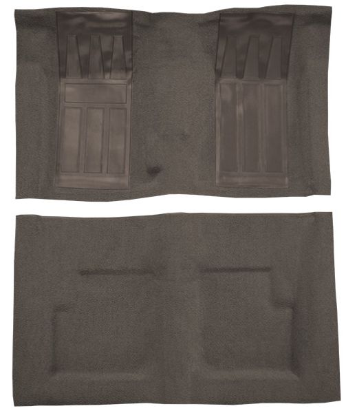 Picture of 1966-1967 Mercury Cyclone GT with 2 Gray Inserts Convertible 4spd Loop Carpet Flooring 01 Black