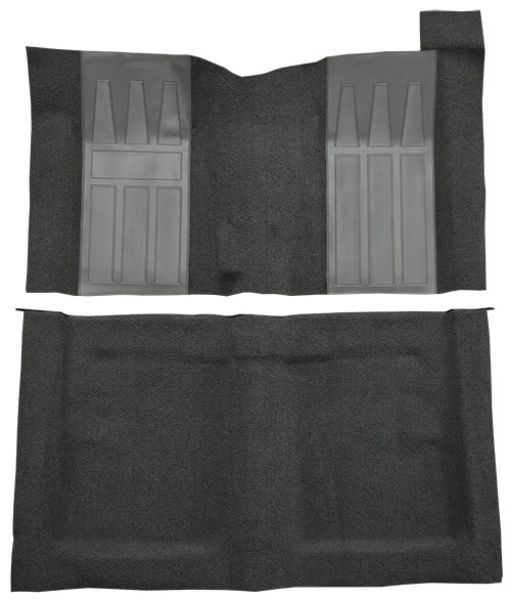Picture of 1966-1969 Mercury Cyclone GT with 2 Gray Inserts Hardtop 4spd Loop Carpet Flooring 01 Black