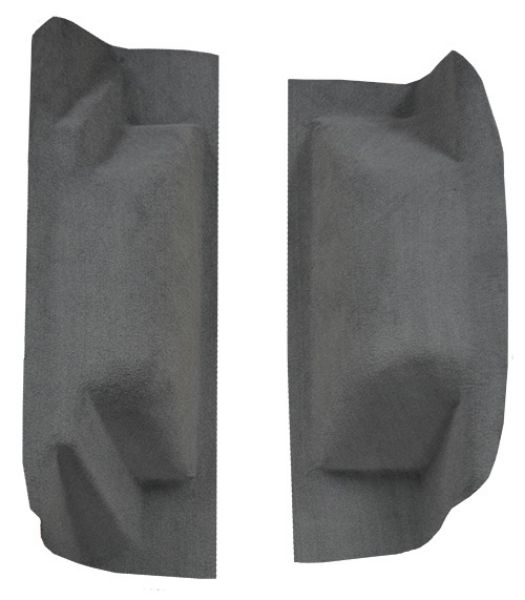 Picture of 1966-1973 Ford Bronco 2 Gas Tanks Wheel Well 2pc Loop Carpet Flooring 01 Black