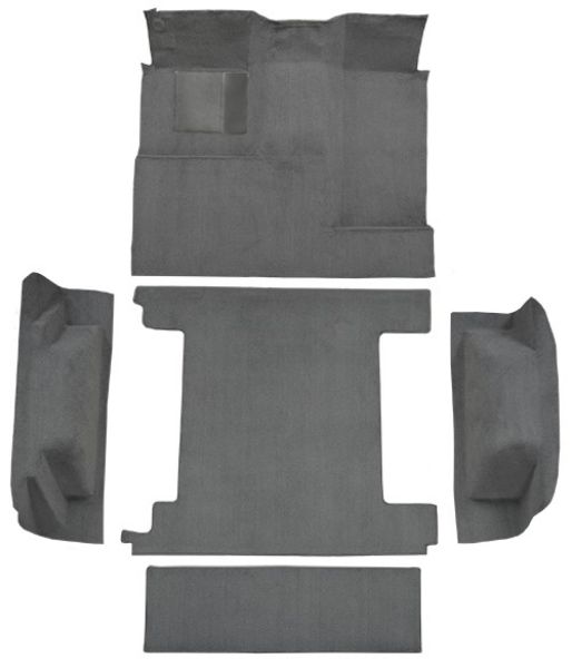 Picture of 1966-1973 Ford Bronco 2 Gas Tanks Complete without Tailgate Lock Loop Carpet Flooring 01 Black
