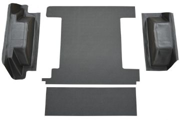 Show details for 1966-1976 Ford Bronco 2 Gas Tanks without Tailgate Lock Cargo Area Vinyl Carpet Flooring #16 Black Picture of 1966-1976 Ford Bronco 2 Gas Tanks without Tailgate Lock Cargo Area Vinyl Carpet Flooring #16 Black