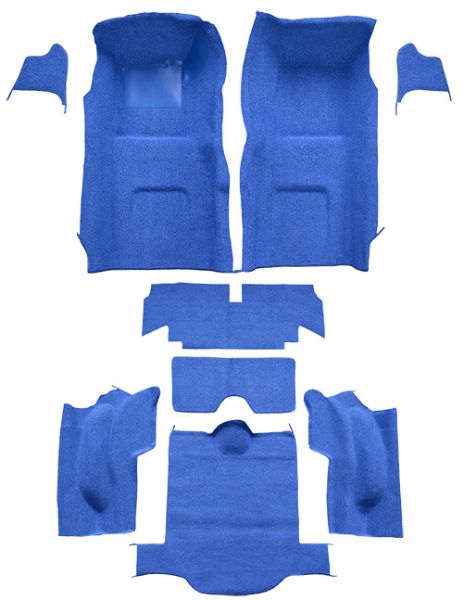 Picture of 1967 Chevrolet Corvette Coupe Complete No Pad Loop Carpet Flooring 01 Black