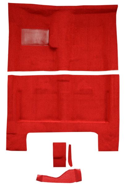 Picture of 1967 Dodge Charger 4spd with Console Strips Pass Area Loop Carpet Flooring 01 Black