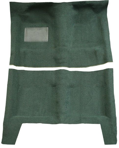 Picture of 1967-1969 Plymouth Barracuda Auto without Console Strips Pass Area Loop Carpet Flooring 01 Black