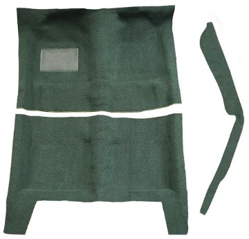 Show details for 1967-1969 Plymouth Barracuda Auto with Console Strip Pass Area Loop Carpet Flooring 01 Black Picture of 1967-1969 Plymouth Barracuda Auto with Console Strip Pass Area Loop Carpet Flooring 01 Black