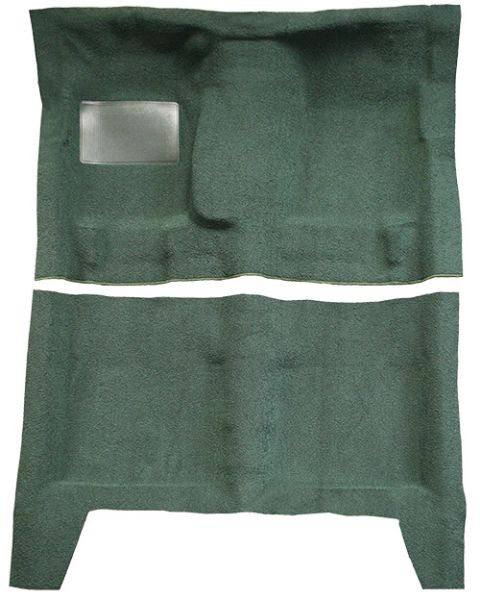 Picture of 1967-1969 Plymouth Barracuda 4spd without Console Strip Pass Area Loop Carpet Flooring 01 Black