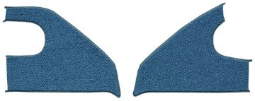 Show details for 1969-1972 Chevrolet Blazer Kick Panel Inserts with Cardboard Loop Carpet Flooring 01 Black Picture of 1969-1972 Chevrolet Blazer Kick Panel Inserts with Cardboard Loop Carpet Flooring 01 Black