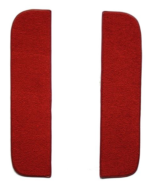 Picture of 1969-1972 Chevrolet Blazer Door Panel Inserts with Cardboard 2pc Loop Carpet Flooring 01 Black