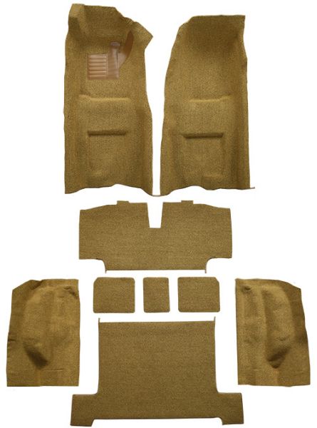 Picture of 1968 Chevrolet Corvette Auto Complete with Pad Loop Carpet Flooring 01 Black